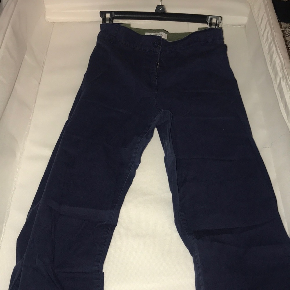 Straight legged uniformed pants